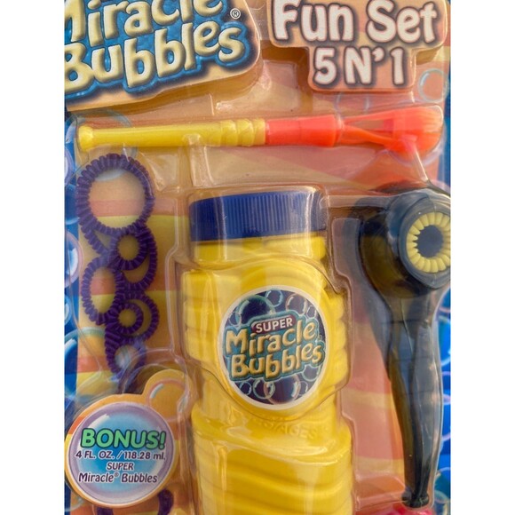 Imperial Toys Vintage Super Miracle Bubbles Fun Set 5 in 1 - Picture 5 of 9
